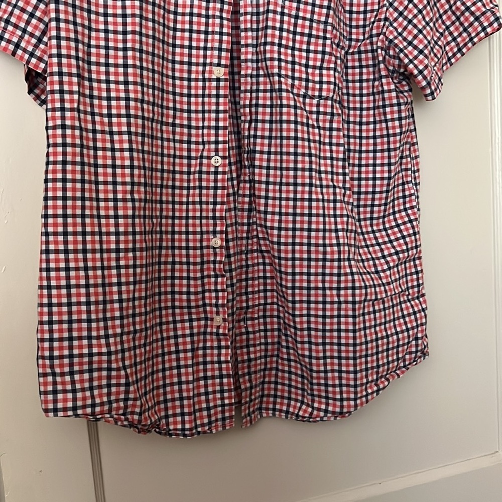 Prince & fox checkered button down shirt size: XL - Picture 3 of 7